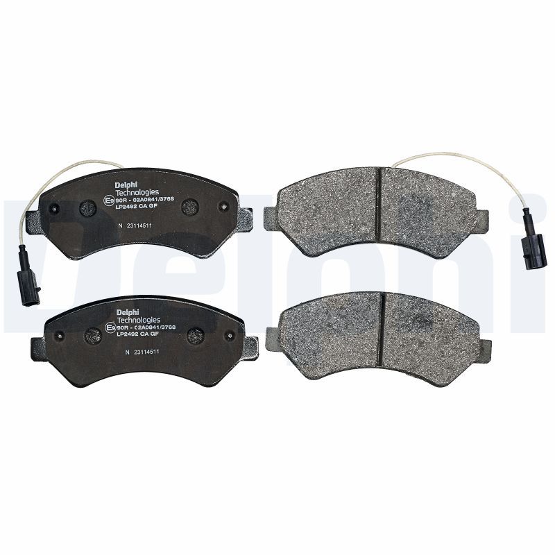 DELPHI LP2492 Brake pad set, disc brake