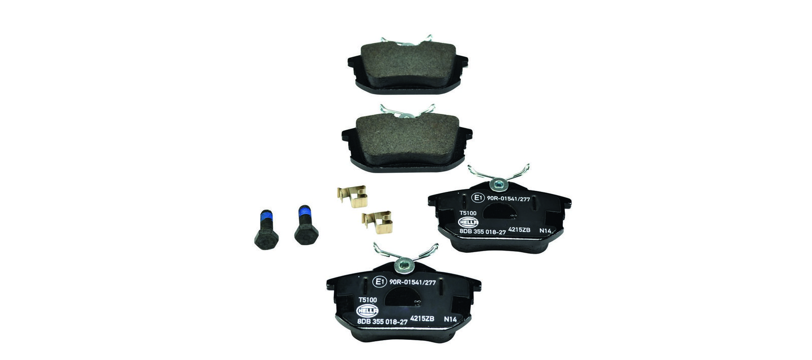 HELLA 8DB 355 018-271 Brake pad set, disc brake