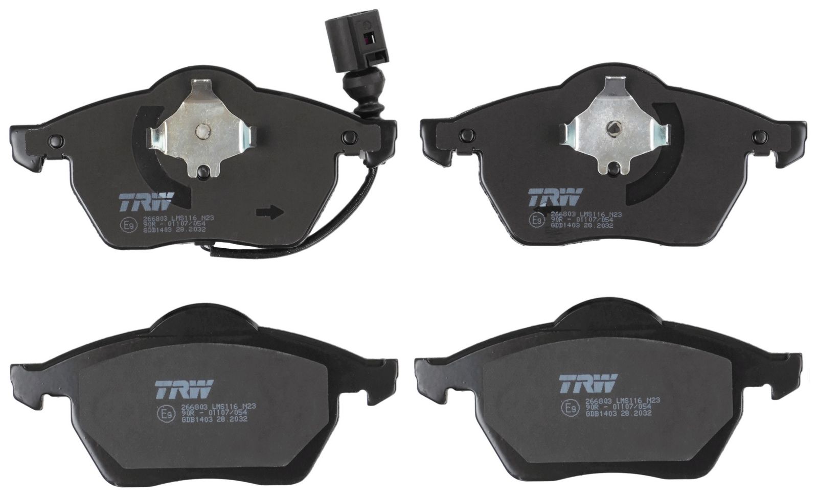 Brake Pad Set, disc brake-1