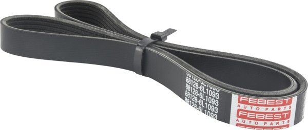 FEBEST 88128-6L1093 V-ribbed belt