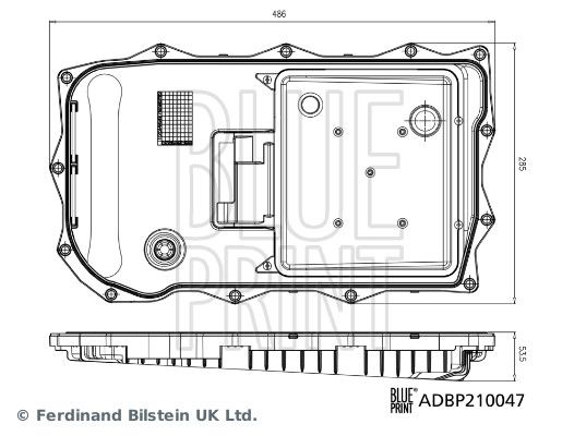 Oil Sump, automatic transmission-2