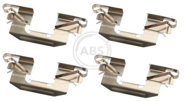 A.B.S. 1720Q Priedų komplektas, diskinių stabdžių trinkelės