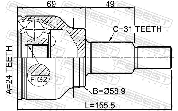 Joint Kit, drive shaft-1