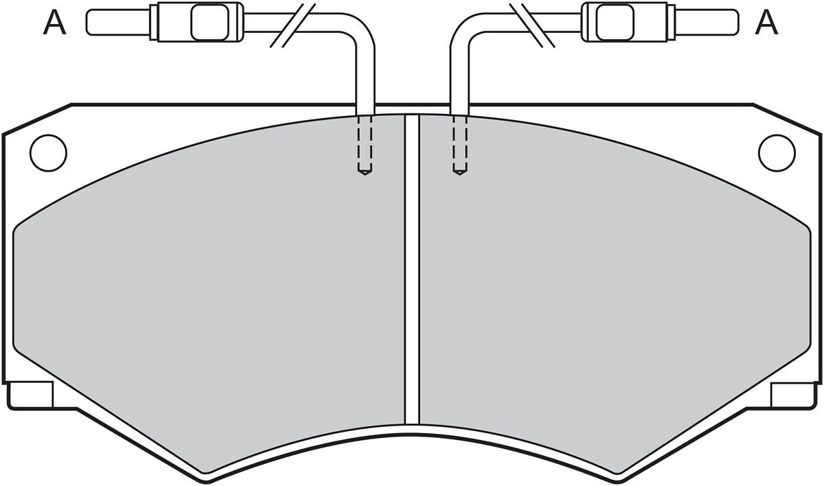 Brake Pad Set, disc brake-1