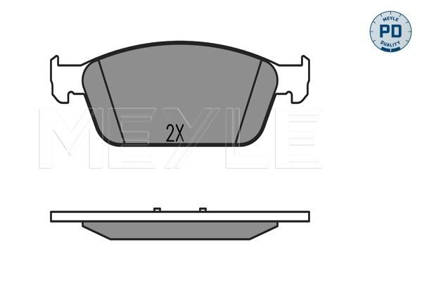 Brake Pad Set, disc brake-1