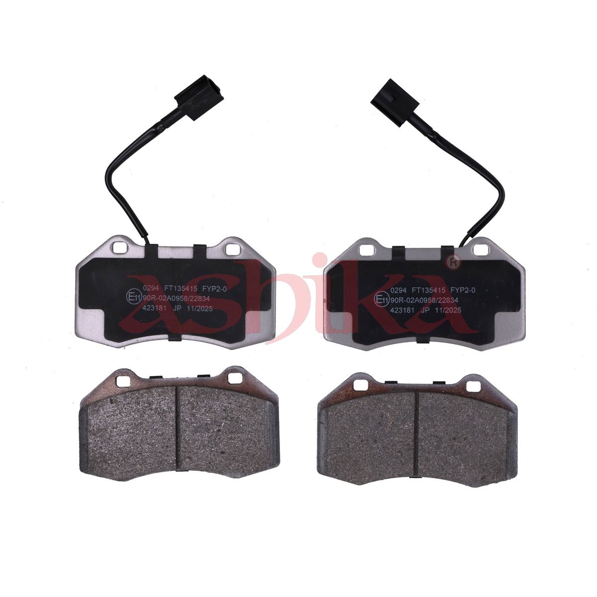 ASHIKA 50-00-0294 Brake pad set, disc brake