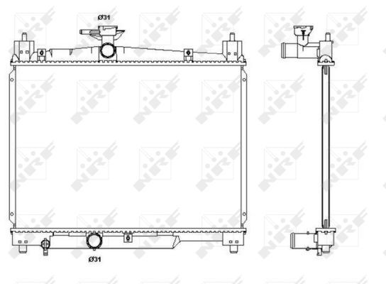 Radiator, engine cooling-5