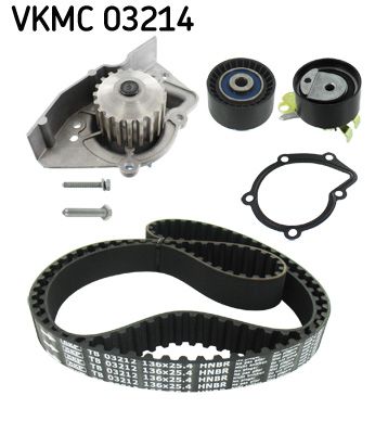 SKF VERTEVO VKMC 03214 Water pump & timing belt kit