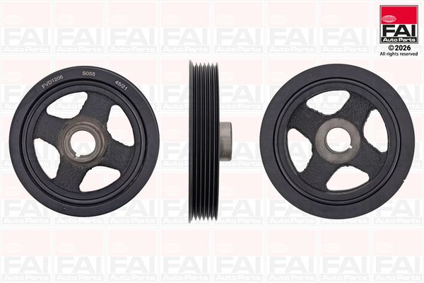 FAI AUTOPARTS FVD1206 Belt pulley, crankshaft