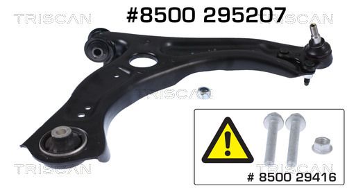 TRISCAN 8500 295207 Control/trailing arm, wheel suspension