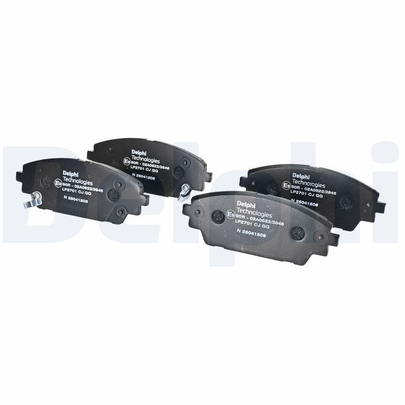DELPHI LP2701 Brake pad set, disc brake