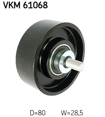 Deflection/Guide Pulley, V-ribbed belt-1