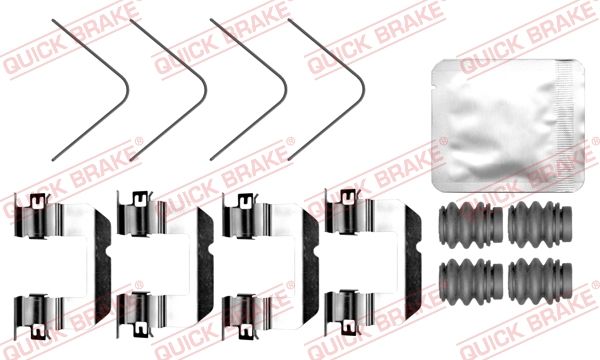 QUICK BRAKE 109-0102 Accessory kit, disc brake pad