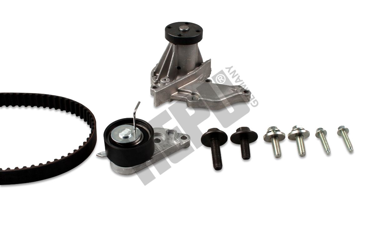 HEPU PK02350 Water pump & timing belt kit
