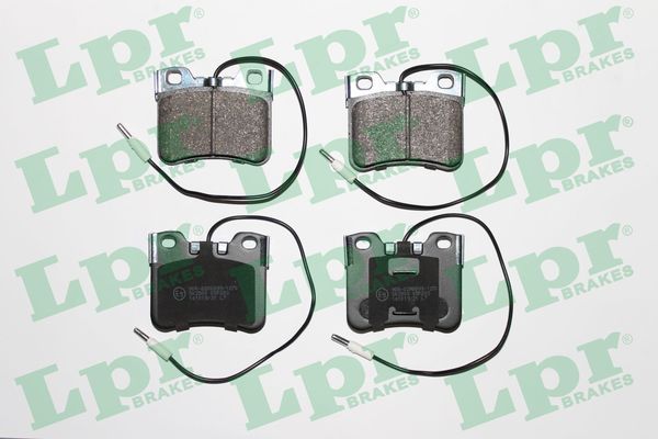 LPR 05P283 Brake pad set, disc brake