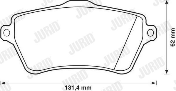 Brake Pad Set, disc brake-1