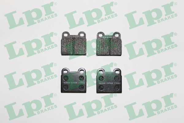 LPR 05P025 Brake pad set, disc brake
