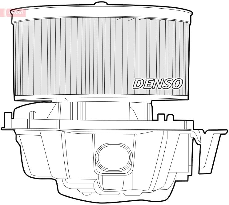 DENSO DEA23014 Interior blower