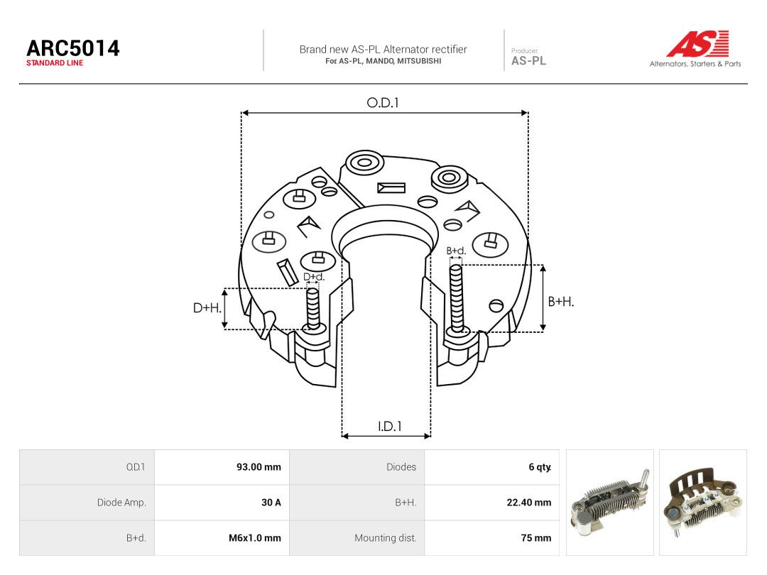 Rectifier, alternator-2