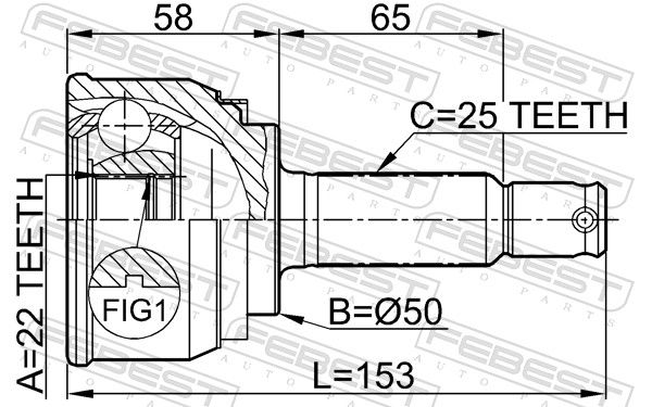 Joint Kit, drive shaft-1