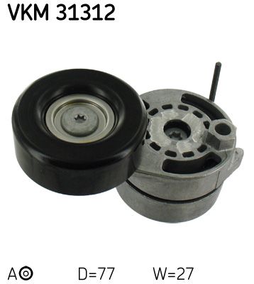 SKF VERTEVO VKM 31312 Belt tensioner, v-ribbed belt