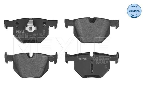 MEYLE 025 237 3217 Brake pad set, disc brake