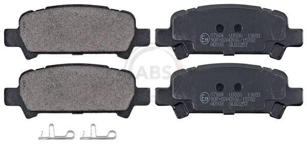 A.B.S. 37164 Brake pad set, disc brake