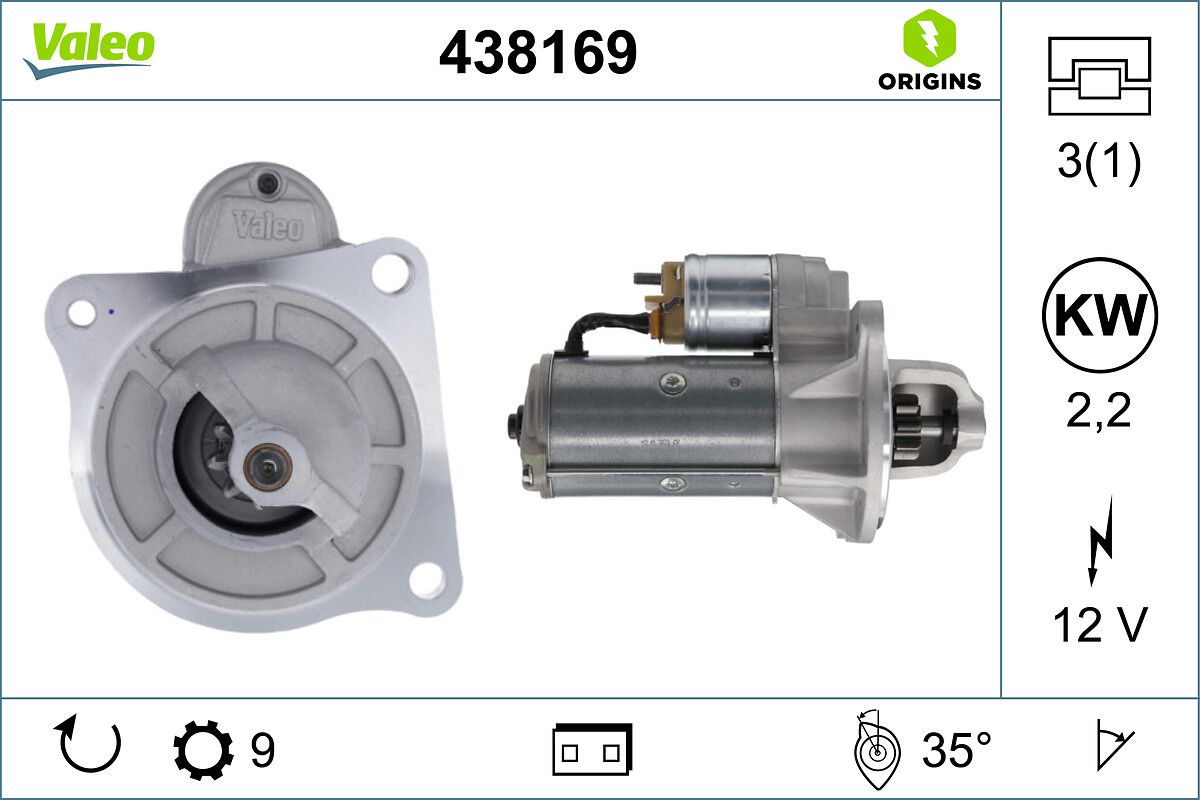 VALEO 438169 Starter