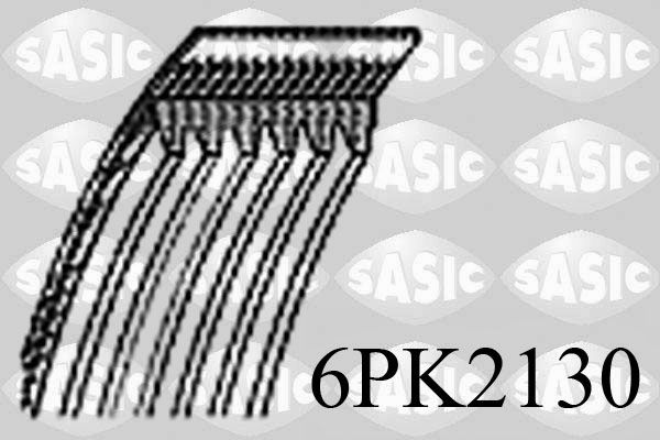 SASIC 6PK2130 V-ribbed belt