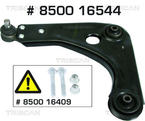 TRISCAN 8500 16544 Control/trailing arm, wheel suspension