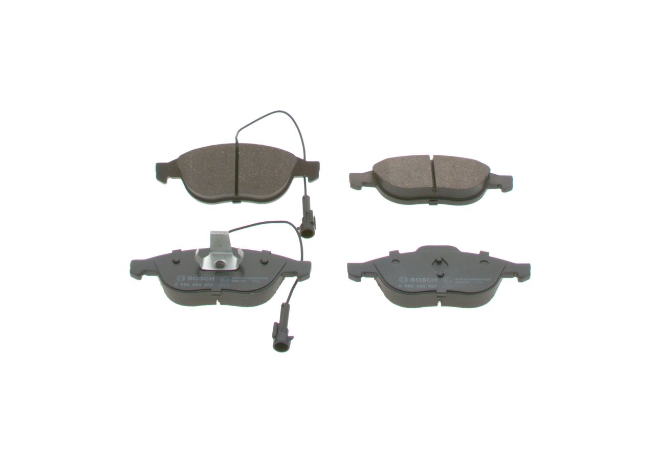 BOSCH 0 986 424 507 Brake pad set, disc brake