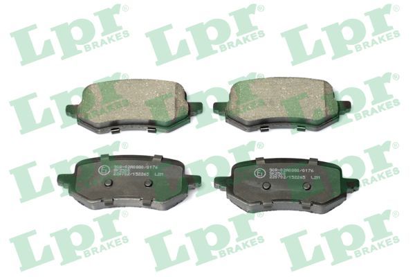 LPR 05P2265 Brake pad set, disc brake