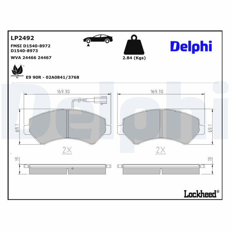 Brake Pad Set, disc brake-3