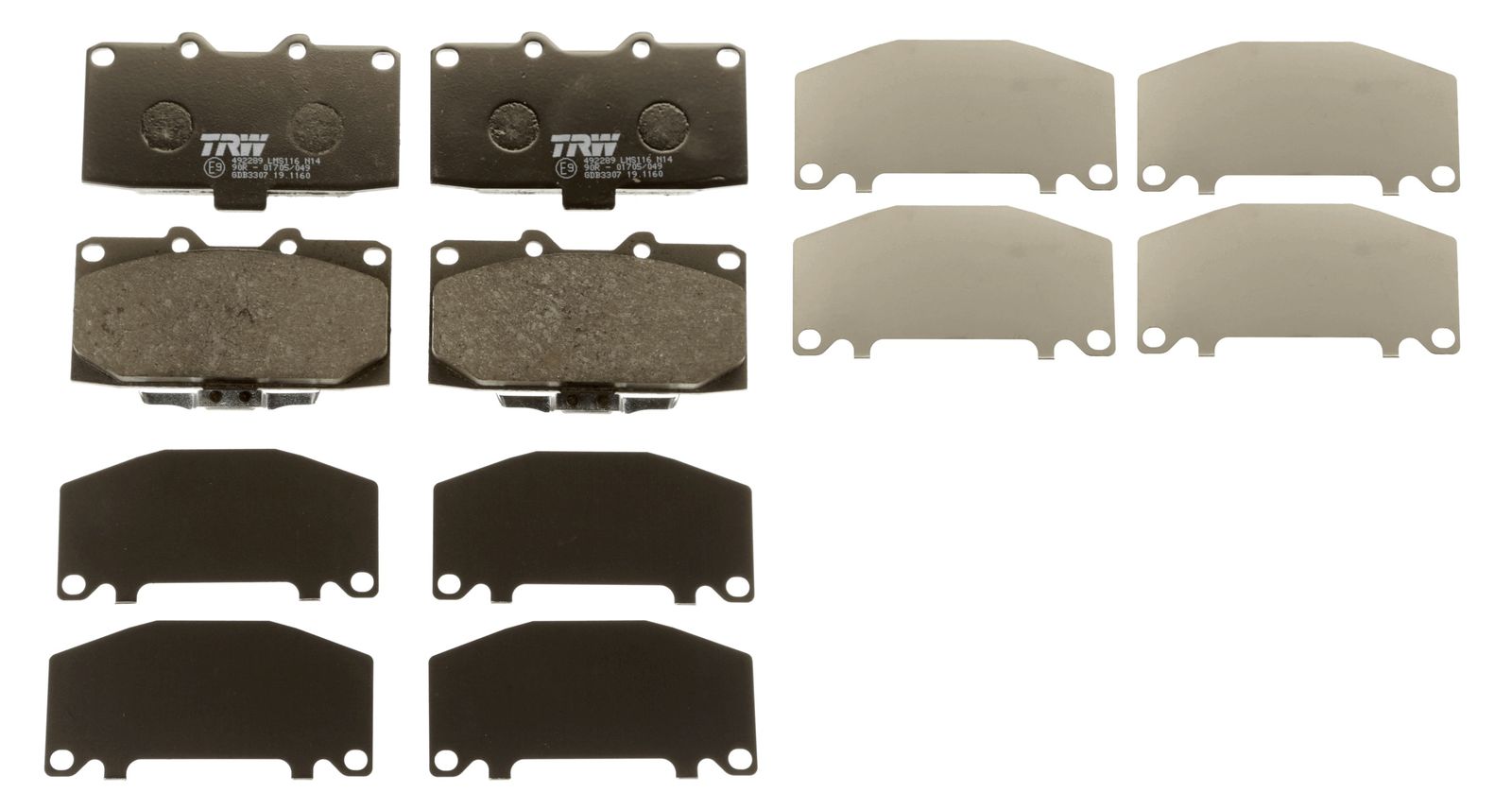 Brake Pad Set, disc brake-1