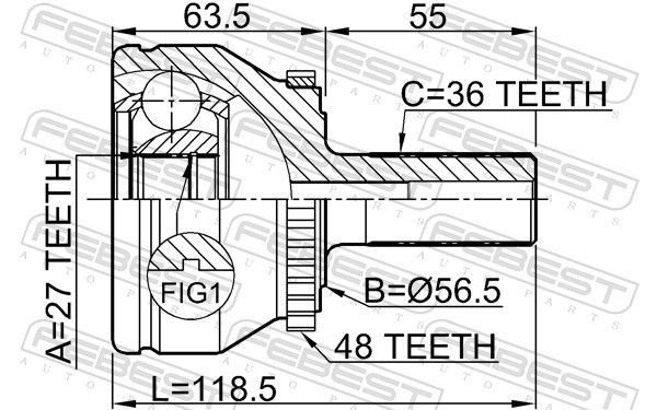 Joint Kit, drive shaft-1