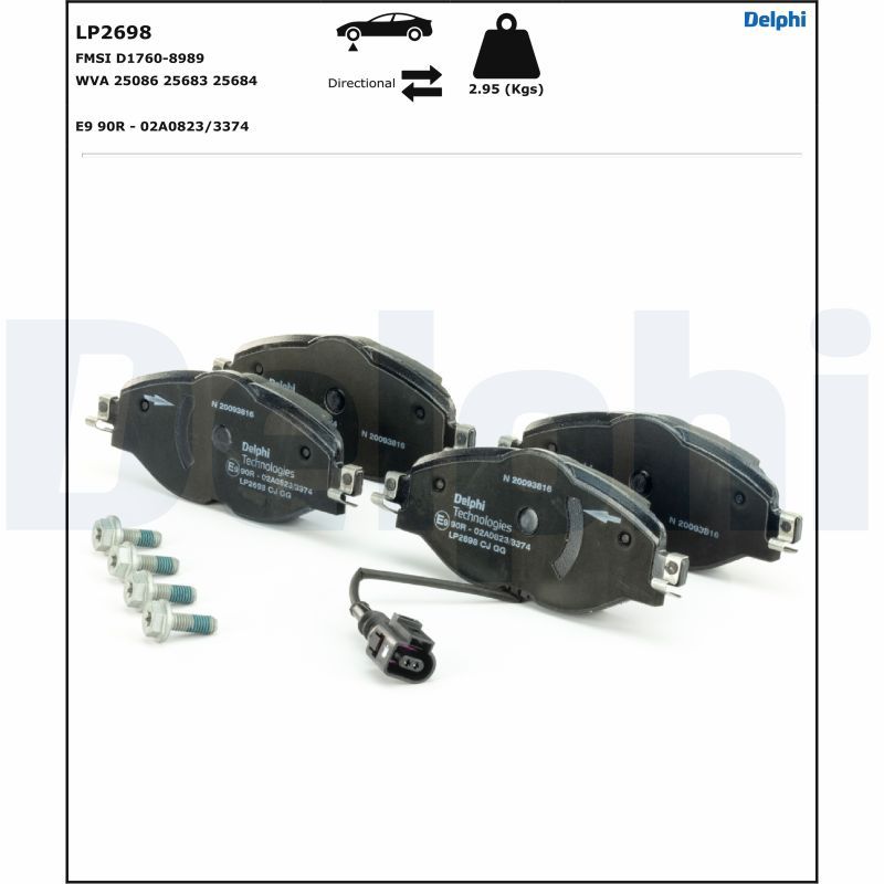 Brake Pad Set, disc brake-3