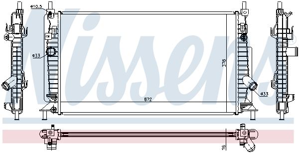 Radiator, engine cooling-4
