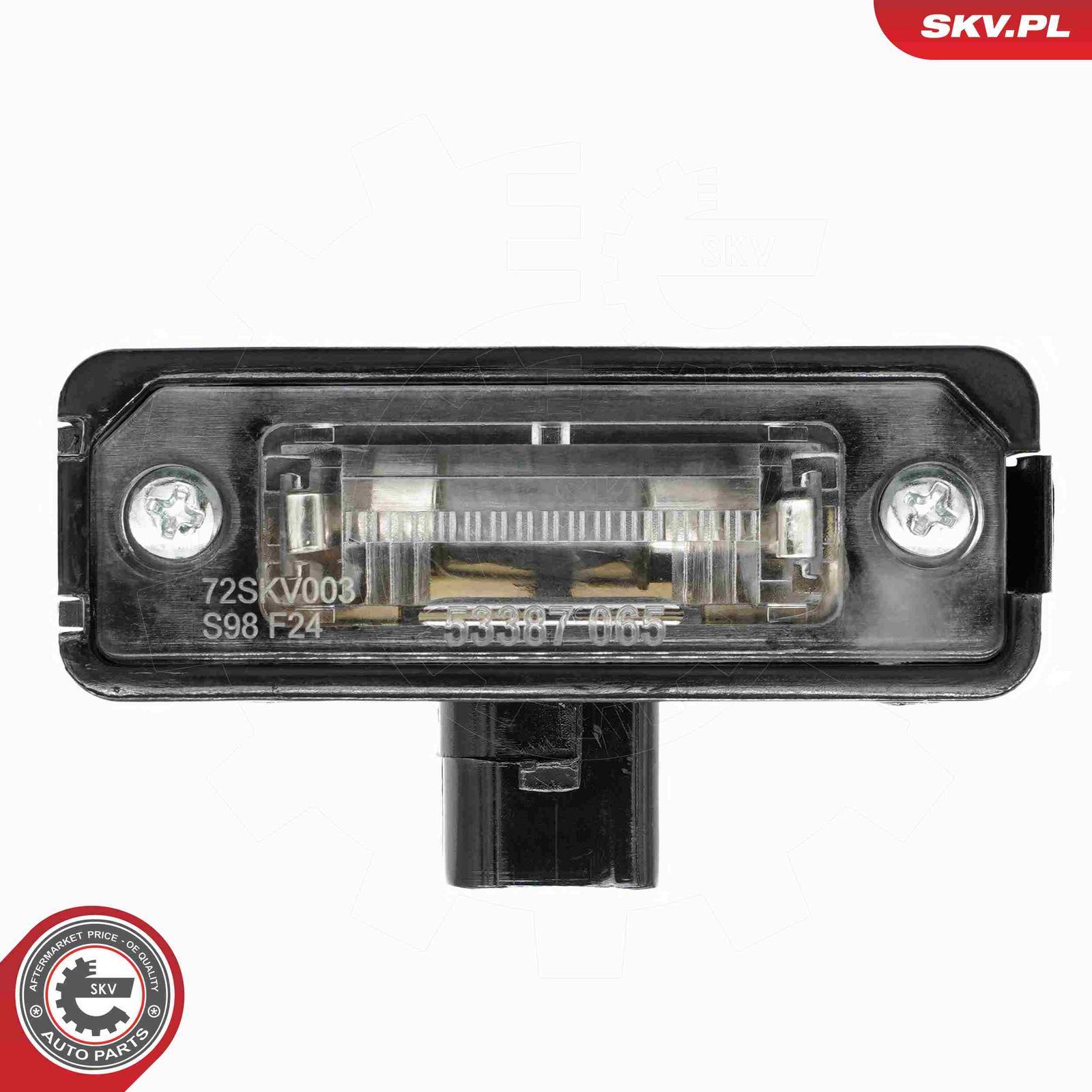 ESEN SKV 72SKV003 Licence plate light