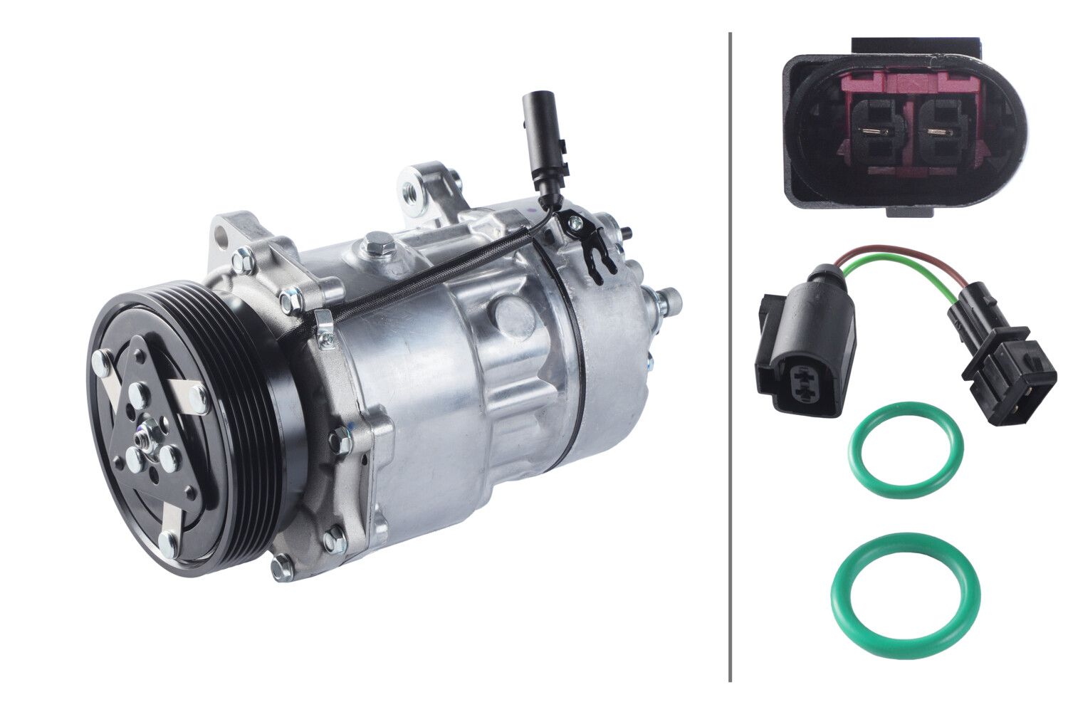 HELLA 8FK 366 201-791 Compressor, air conditioning