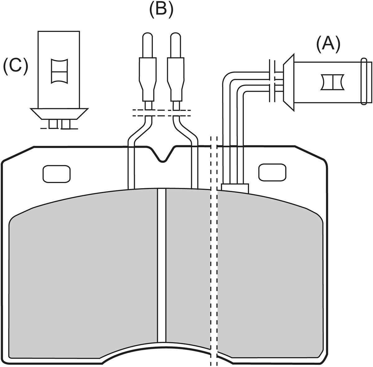 Brake Pad Set, disc brake-1
