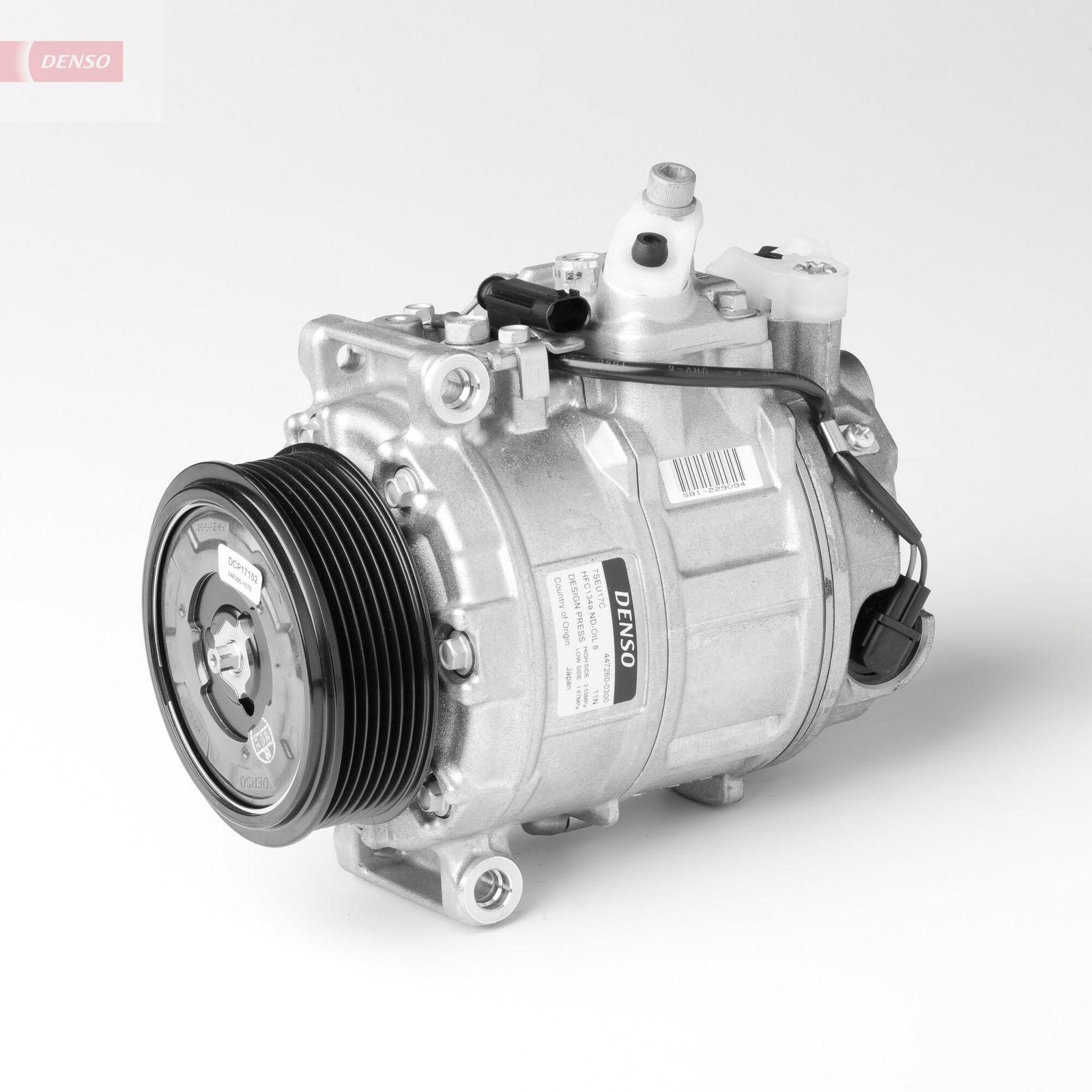DENSO DCP17102 Compressor, air conditioning