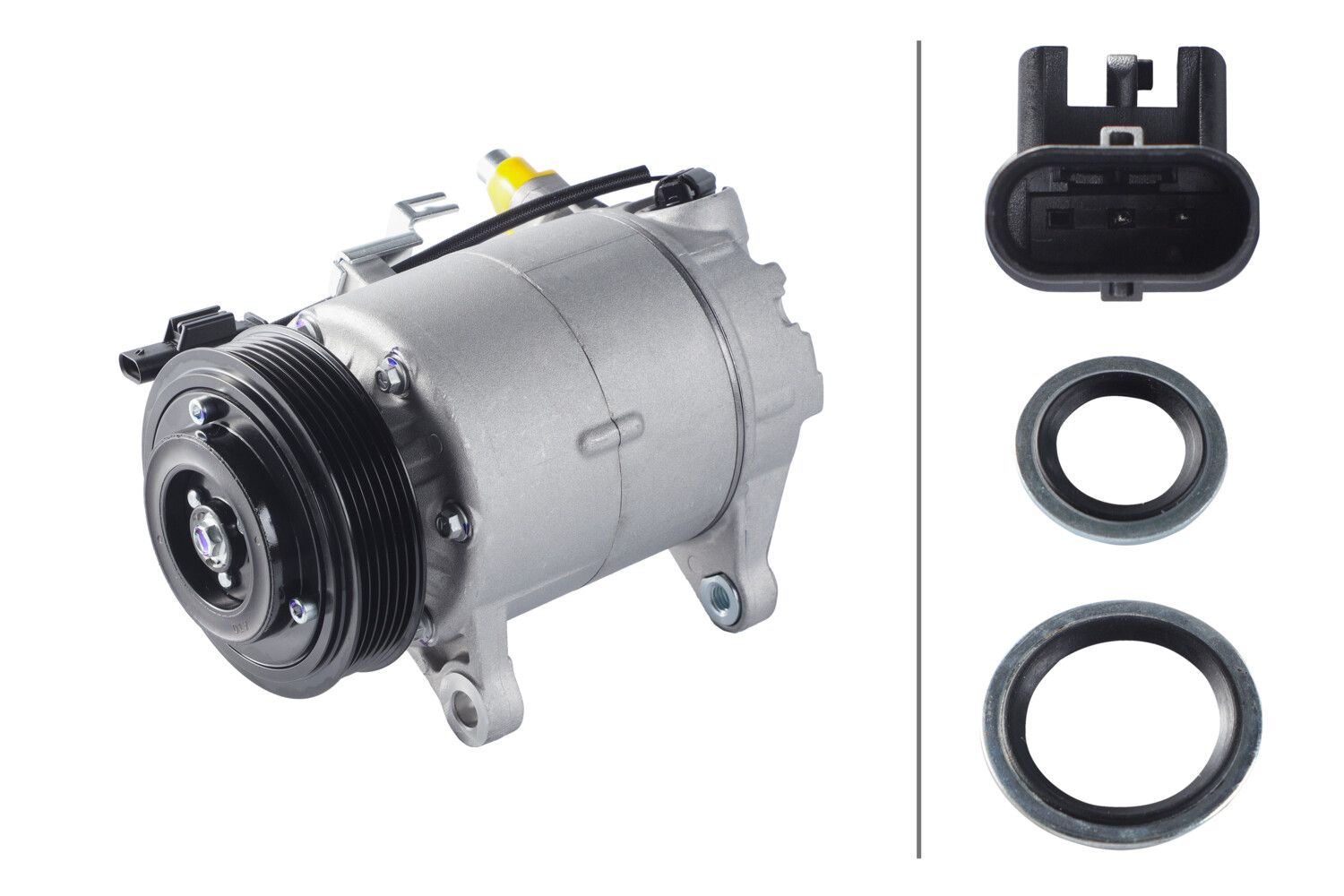 HELLA 8FK 366 201-881 Compressor, air conditioning