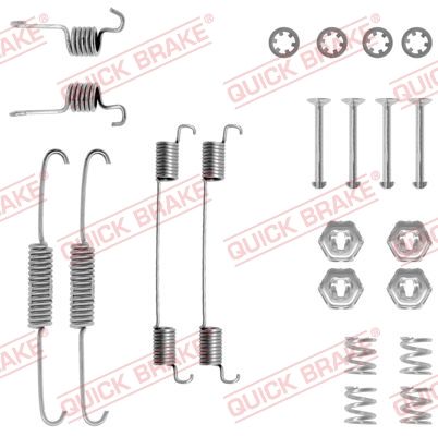 QUICK BRAKE 105-0674 Accessory kit, brake shoes