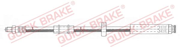 QUICK BRAKE 32.961 Brake hose