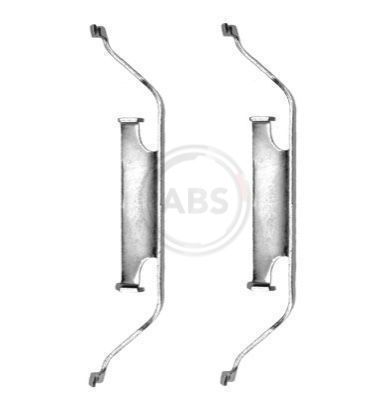 A.B.S. 1096Q Priedų komplektas, diskinių stabdžių trinkelės