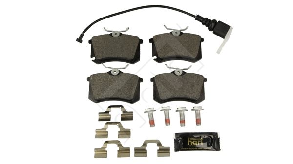 HART 248 865 Stabdžių trinkelių rinkinys, diskinis stabdys