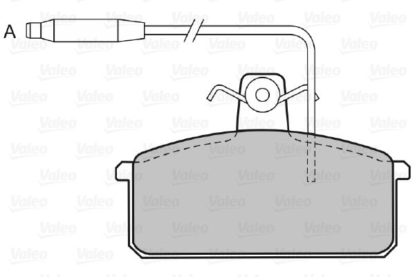 stabdžių trinkelių rinkinys, diskinis stabdys-1