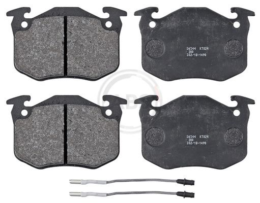 A.B.S. 36544 Brake pad set, disc brake