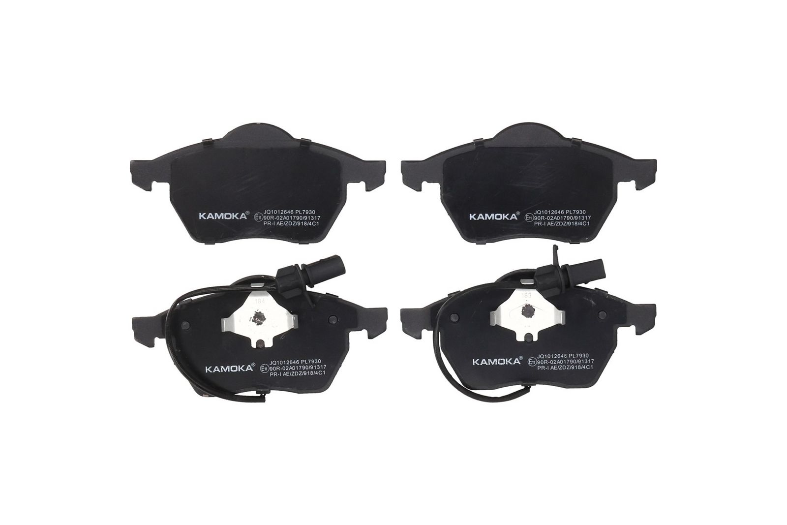KAMOKA JQ1012646 Brake pad set, disc brake