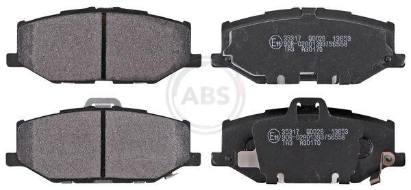 A.B.S. 35317 Brake pad set, disc brake